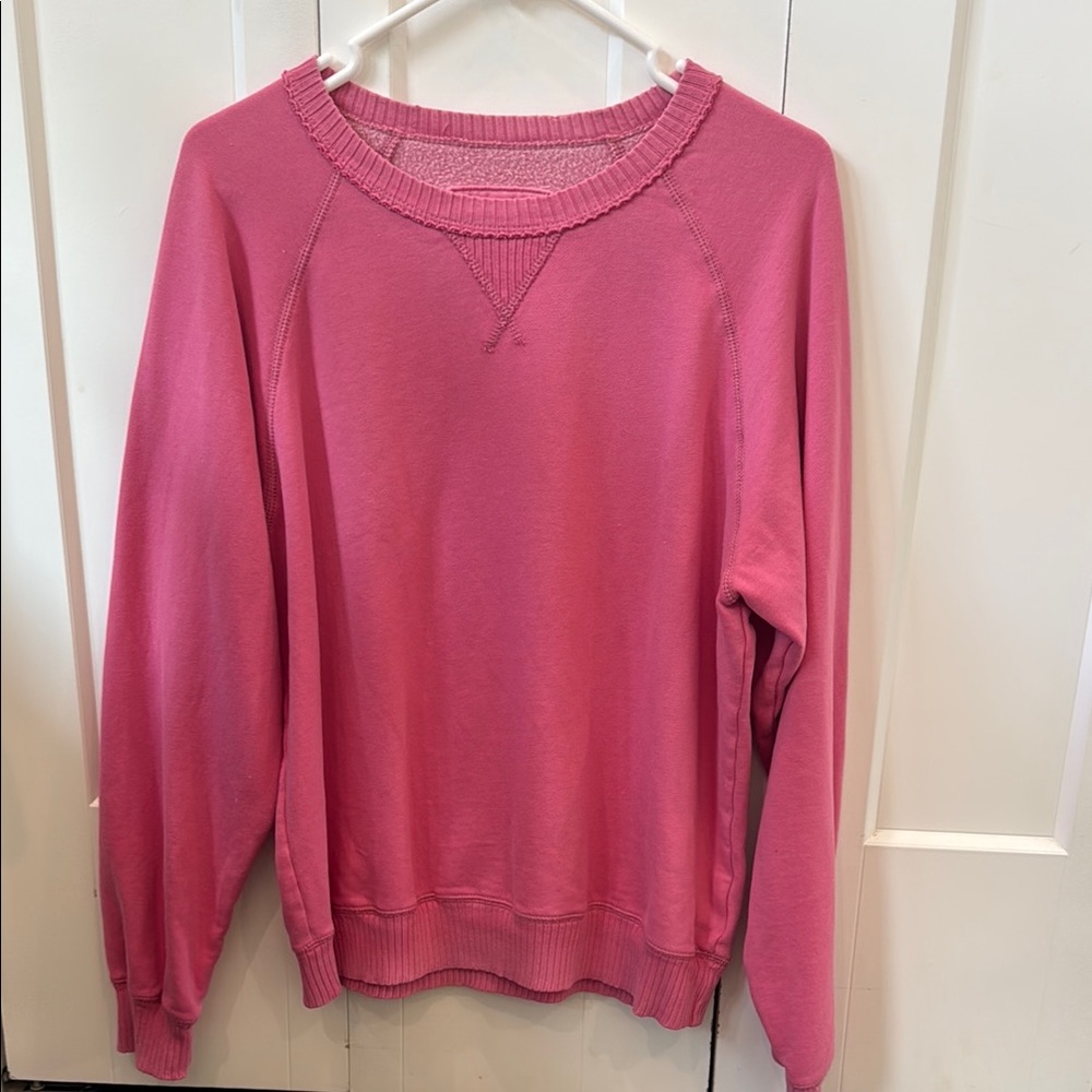 American Eagle Pink Crew Neck Sweater